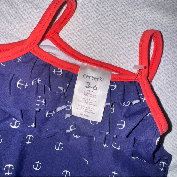 Carter’s one piece arch print swimsuit 3-6 m - Picture 4 of 5